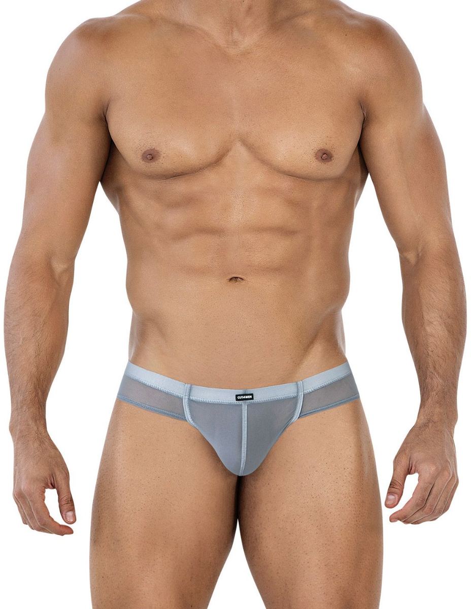 SP4NDEX BREEZE by C4M - Mesh Grey Hybrid Cheeky Brief